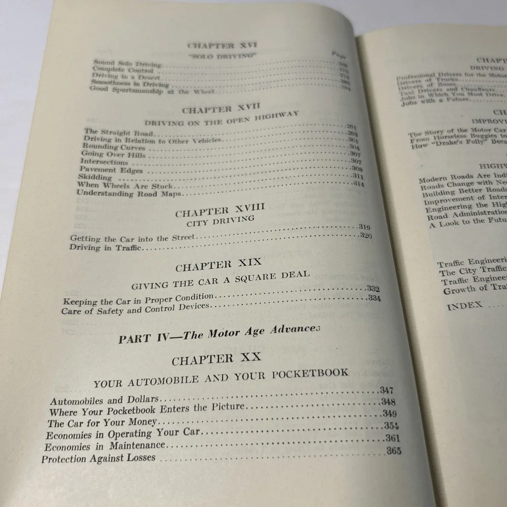 Vintage Book Sportsmanlike Driving Book American Automobile Association 2nd 1953